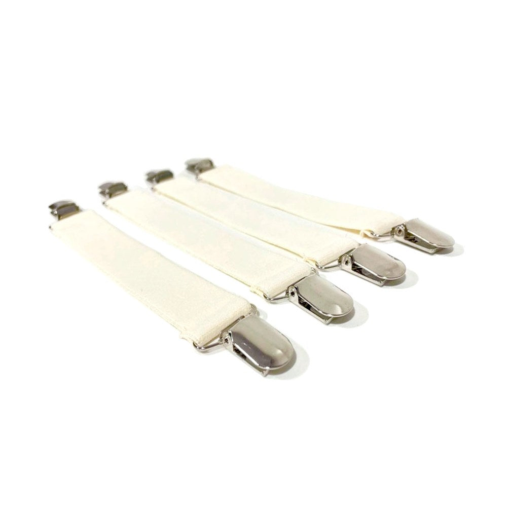 Kit Sujeta Sabanas con Gancho Metálico x 4 unidades