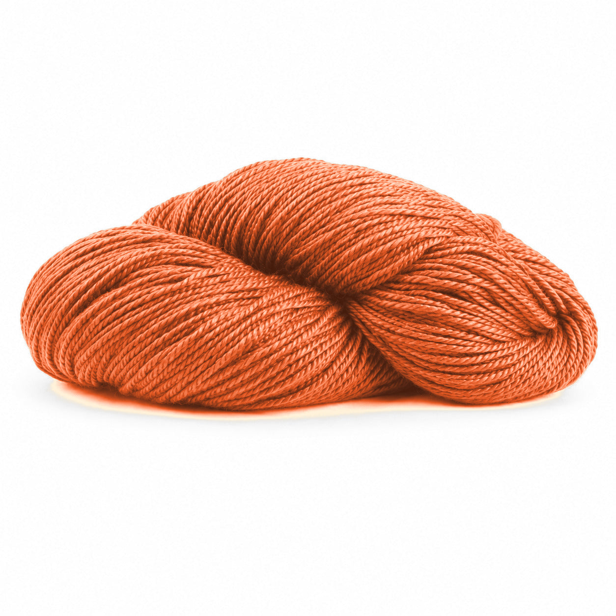 Hilado Nevilan Liso en madeja, color Naranja - 17