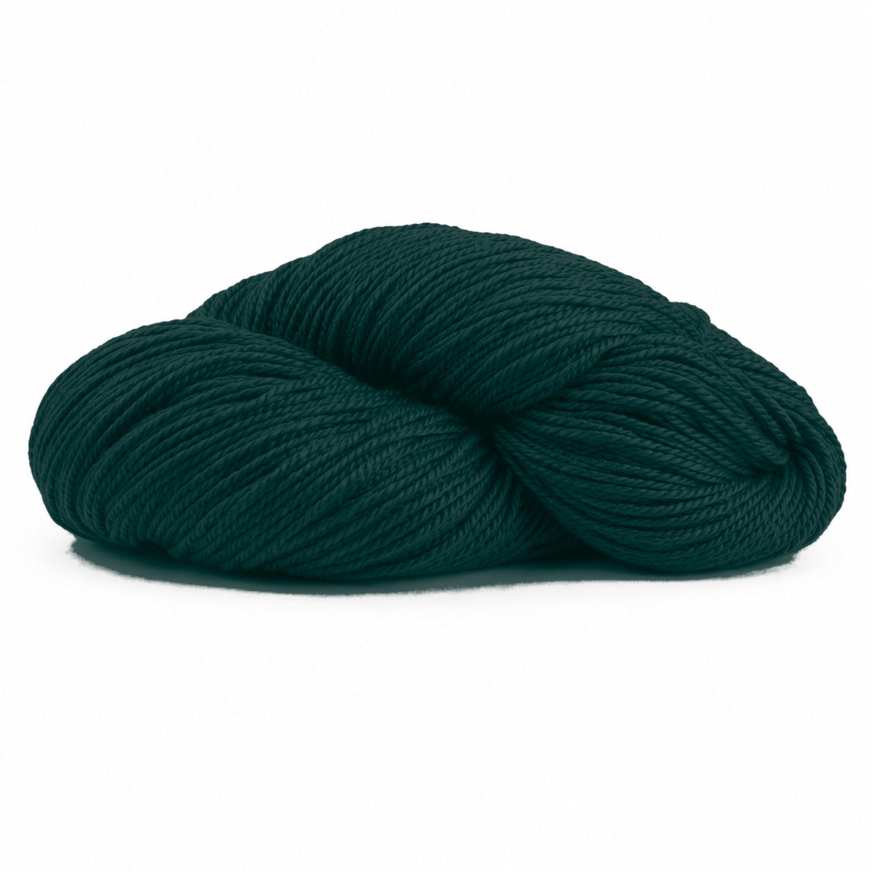 Hilado Nevilan Liso en madeja, color Verde Oscuro - 24