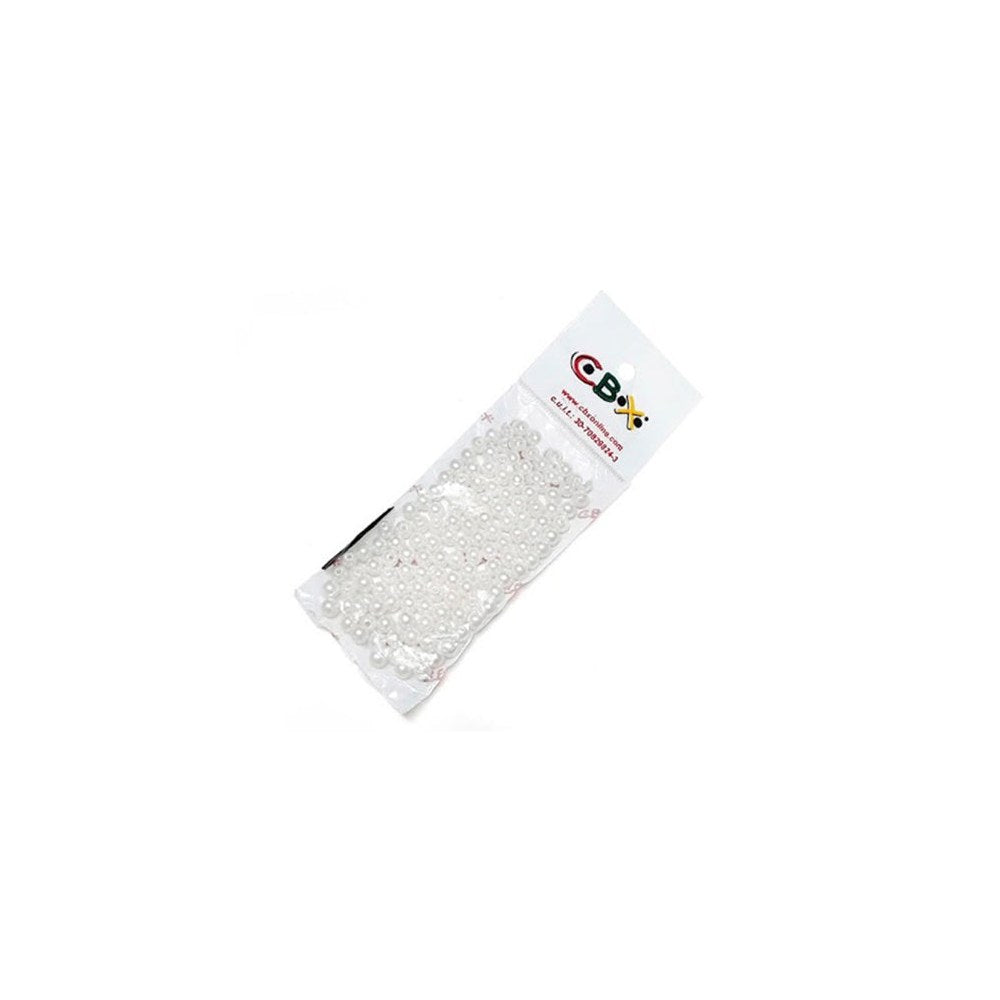 Perlas CBX Blanco / Negro