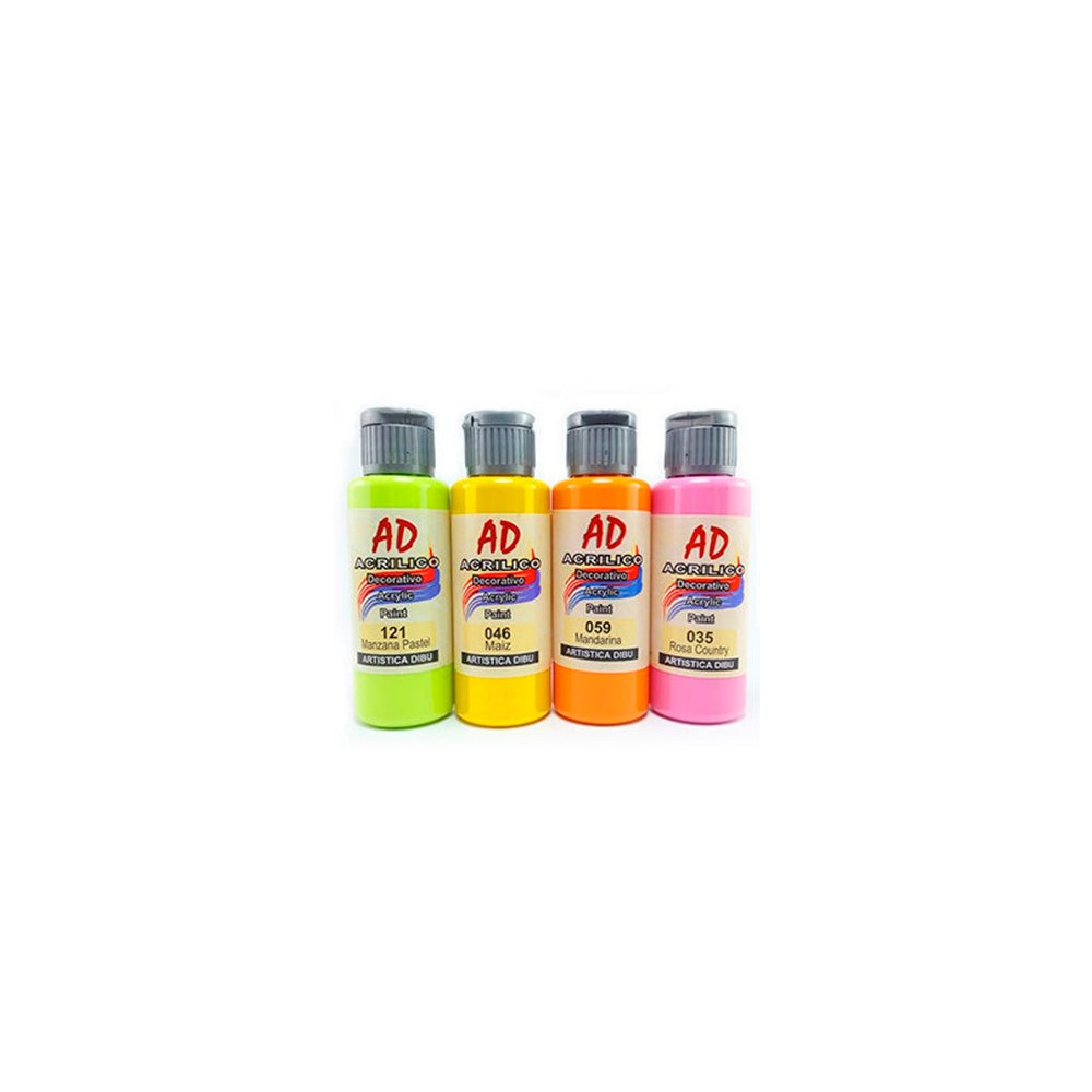 Pintura Acrílica Decorativa Ad 60 ml