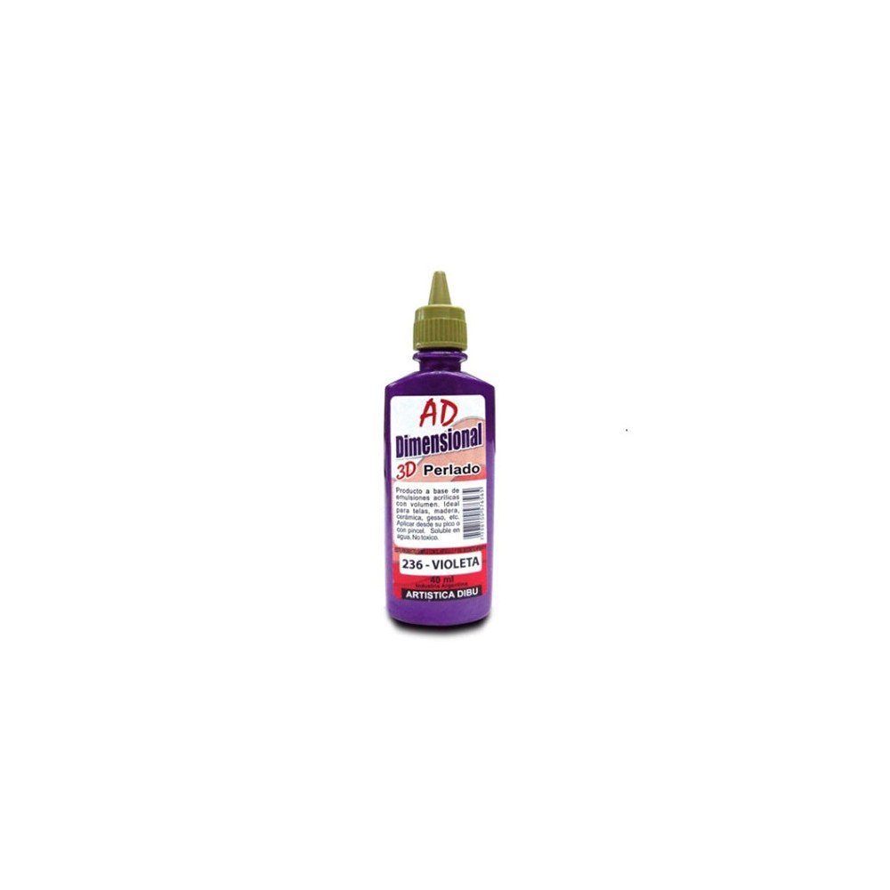 Pintura Dimensional 3D Perlada 40 ml