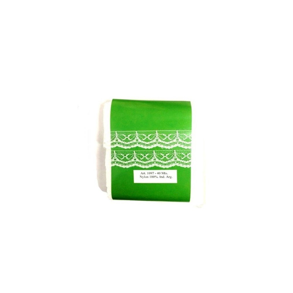Puntilla Nylon Art. 1097 Blanco/Crudo