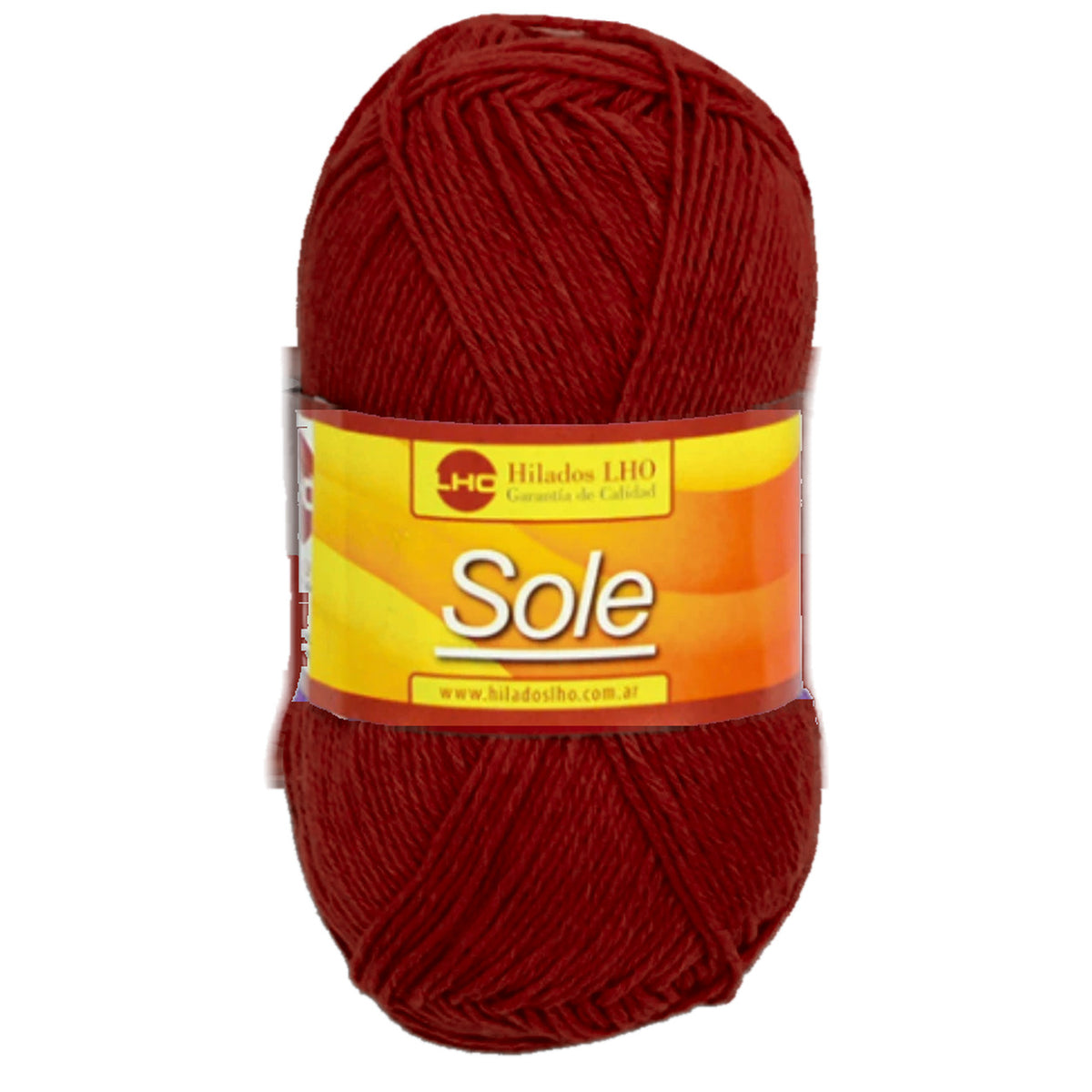 Hilado Sole LHO Rojo 08