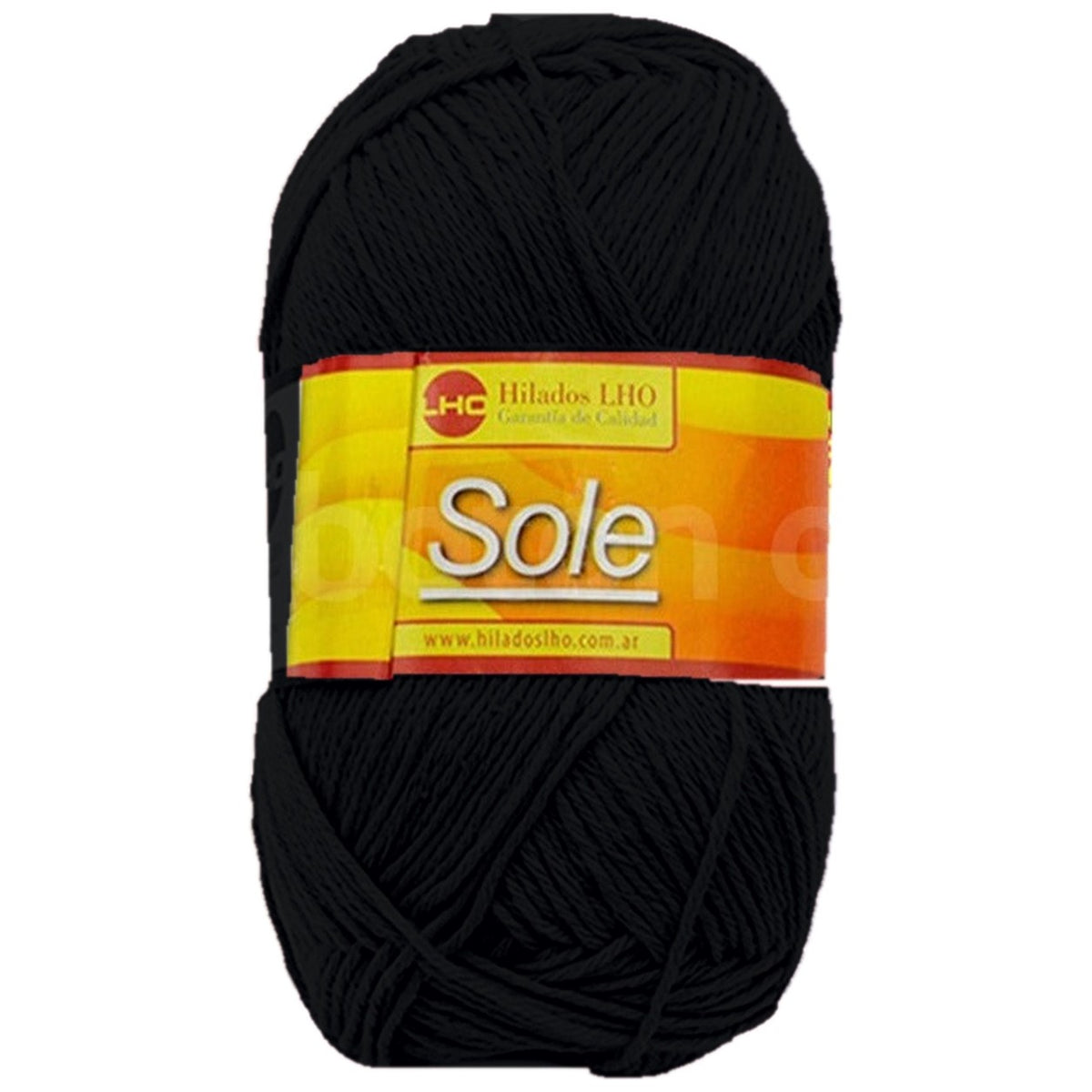 Hilado Sole LHO Negro 19