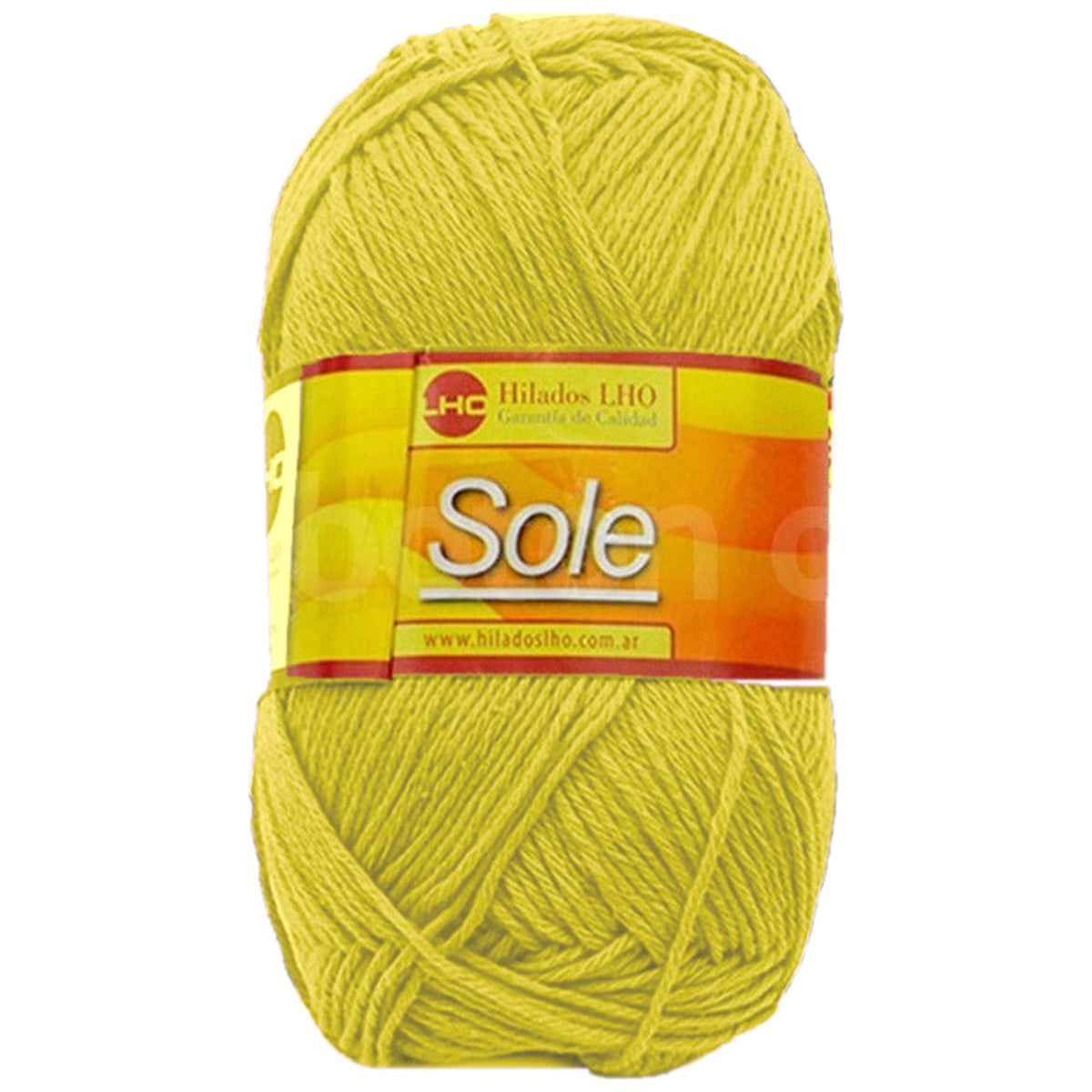 Hilado Sole LHO Amarillo Limon 1188