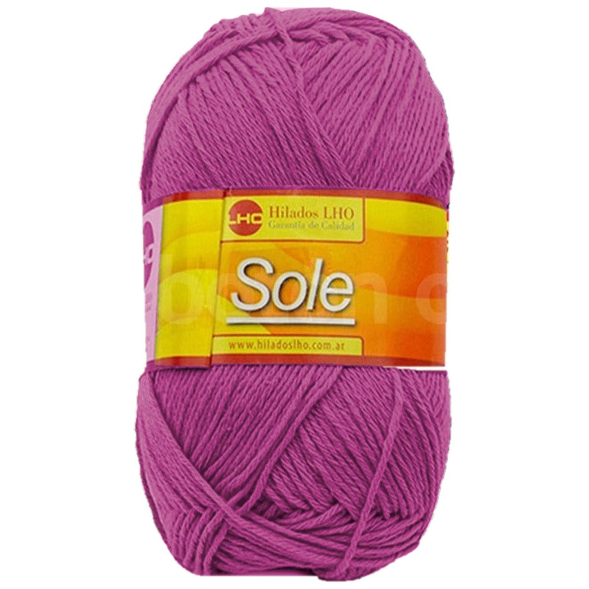 Hilado Sole LHO Fucsia Oscuro 7190