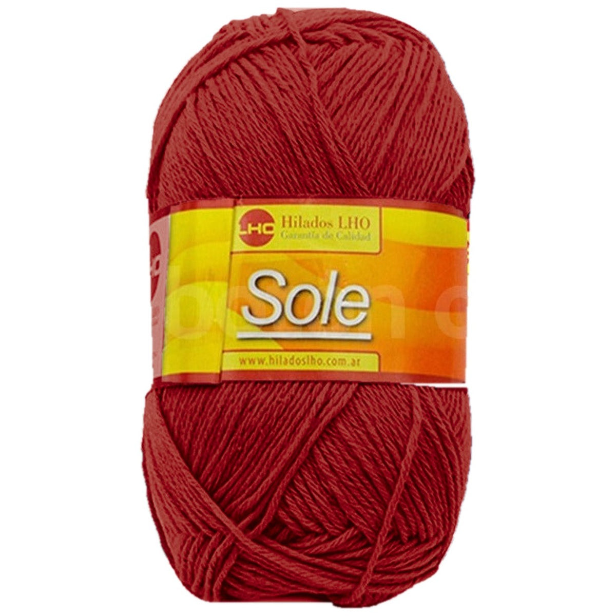 Hilado Sole LHO Rojo 08